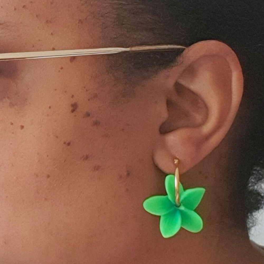 Zano Fleurie - Boucles d'oreilles interchangeables