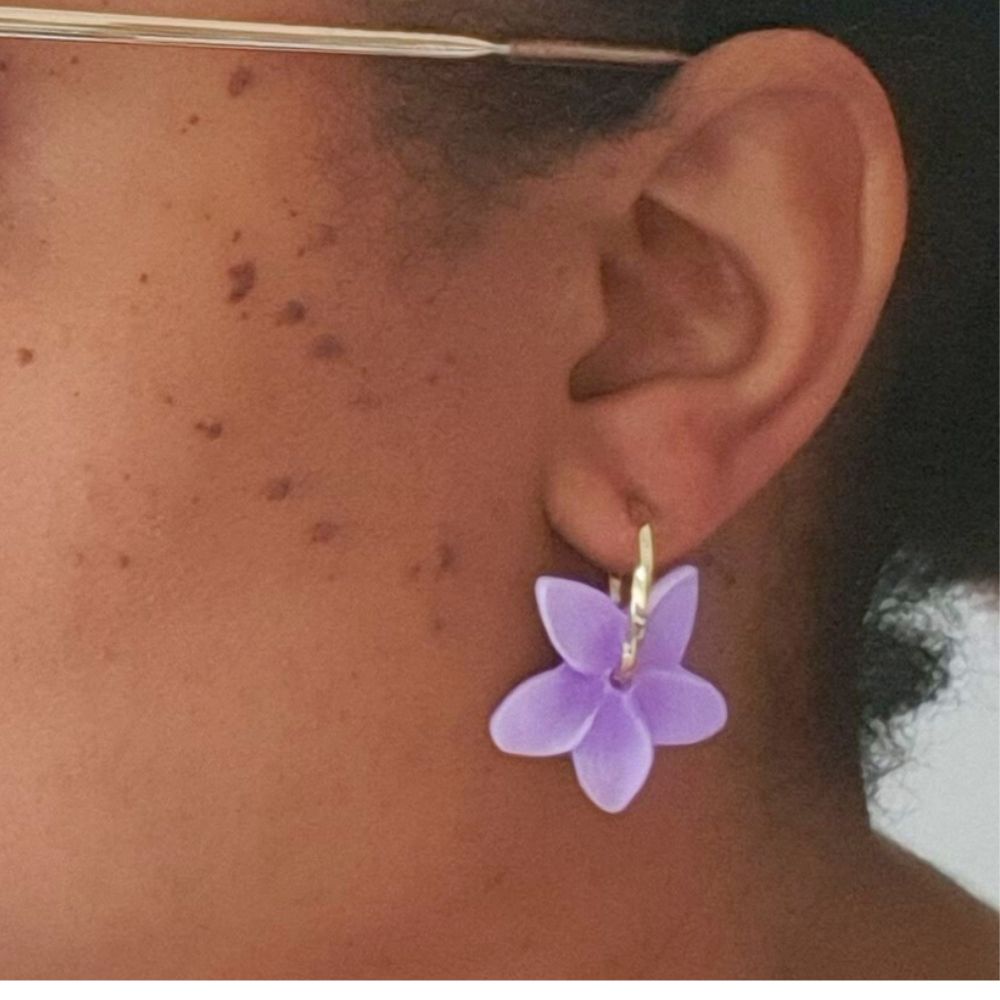 Zano Fleurie - Boucles d'oreilles interchangeables
