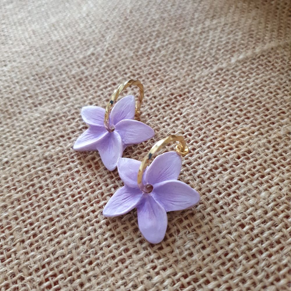 Zano Fleurie - Boucles d'oreilles interchangeables