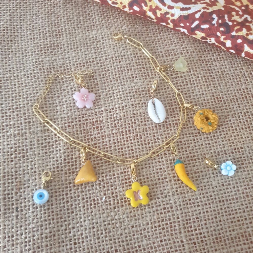Bracelet personnalisable avec charms