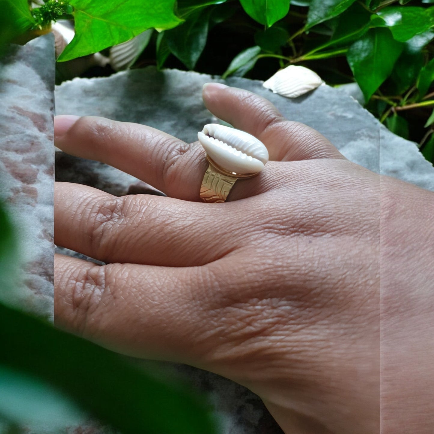 Bague "Protectrice" - Collection Cauri