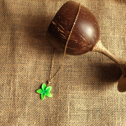 Collier frangipanier artisanal | 6 couleurs