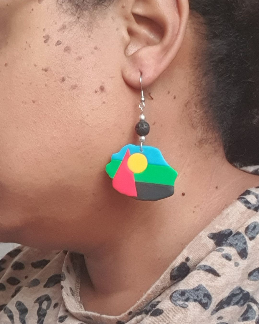 Boucles d'Oreilles "Loder mon péi" – Emportez La Réunion Avec Vous