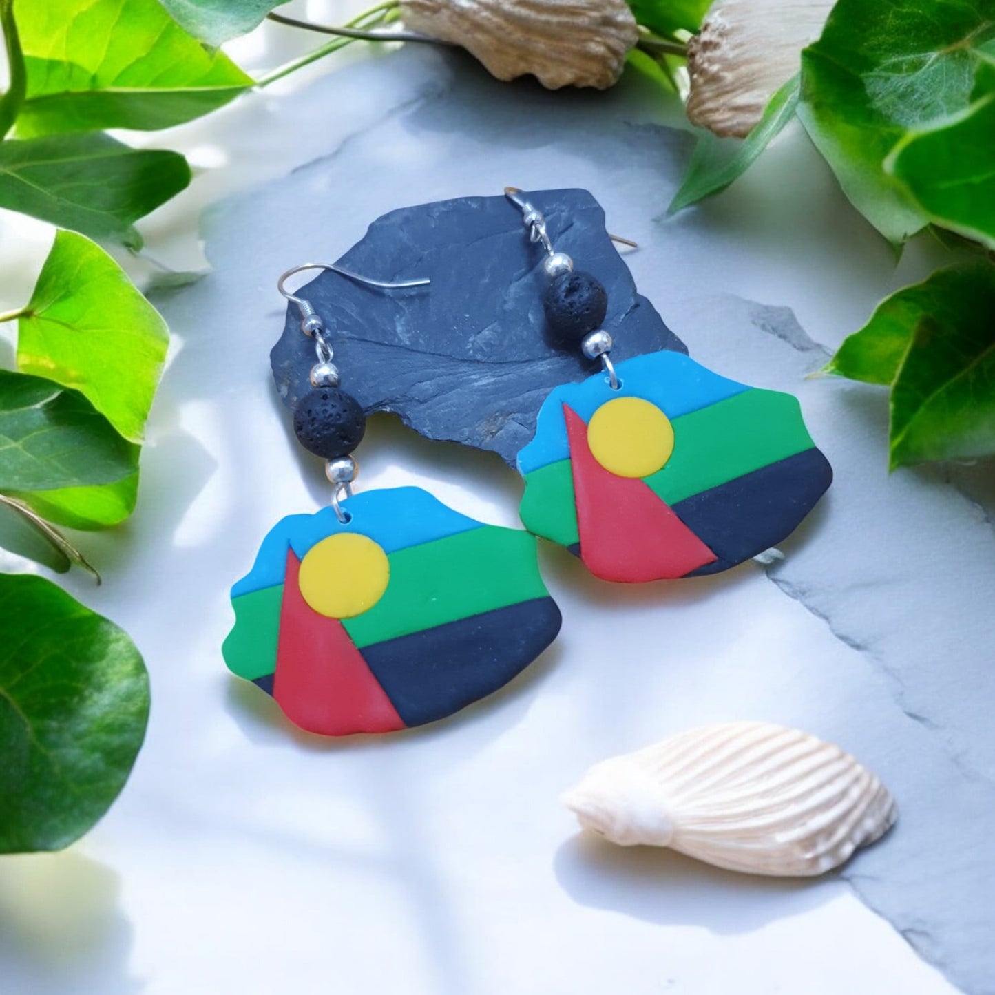 Boucles d'Oreilles "Loder mon péi" – Emportez La Réunion Avec Vous