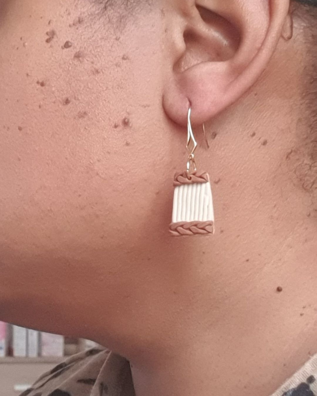 Boucles d'Oreilles "Vibrasyon" – Ressentez Le Pouls de La Réunion