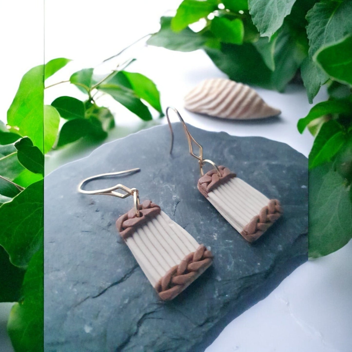 Boucles d'Oreilles "Vibrasyon" – Ressentez Le Pouls de La Réunion