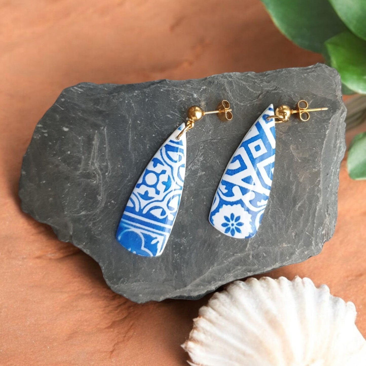 Boucles d’oreilles Santorini