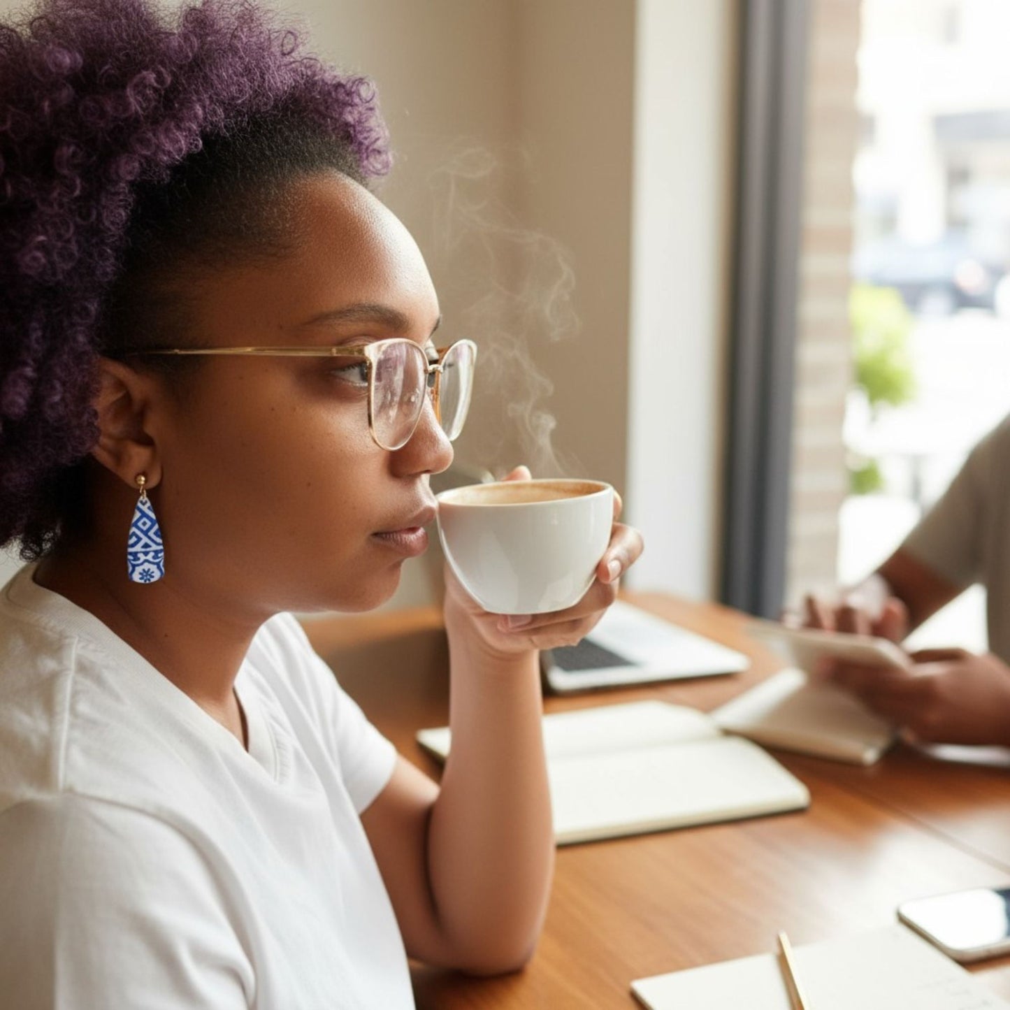 Boucles d’oreilles Santorini